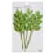 12 Packs: 6 ct. (72 total) Green & Yellow Fabric Leaf Embellishments by Recollections™